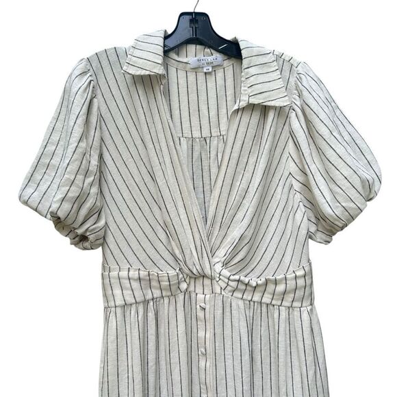 Derek Lam 10 Crosby Knot Waist Shirt Dress Size 48 XL - Picture 10 of 11